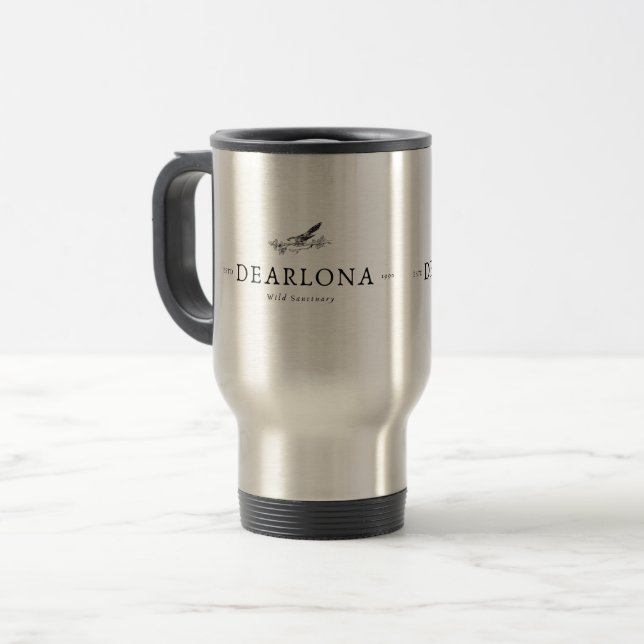 Caneca de café dearlona (Frente Esquerda)