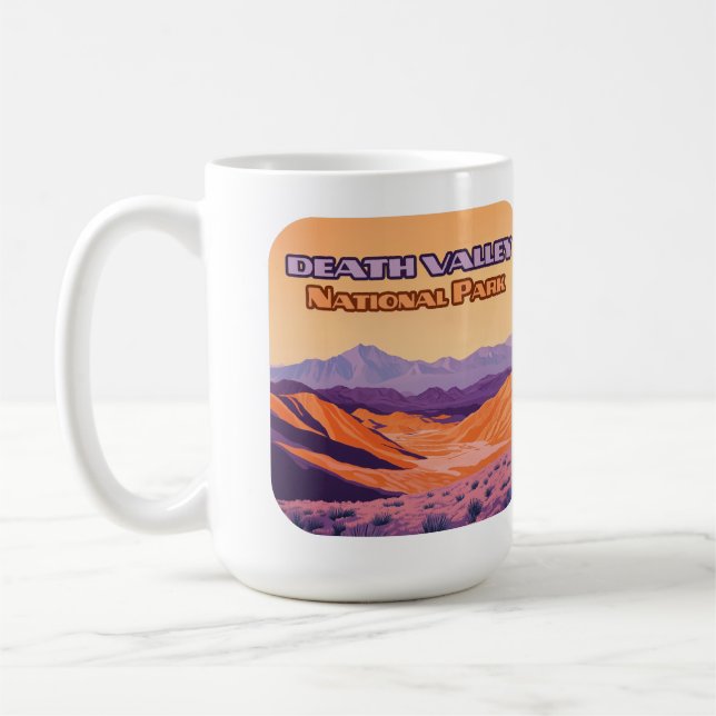 Caneca De Café Death Valley National Park California Nevada (Esquerda)