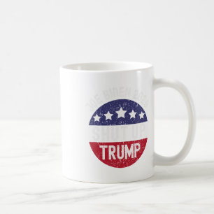 Caneca De Café Debate presidencial sobre Joe Biden De