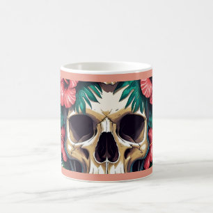 Caneca De Café Decadência Tropical: Bloom e Osso