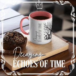 Caneca De Café Decadindo Ecos do Tempo