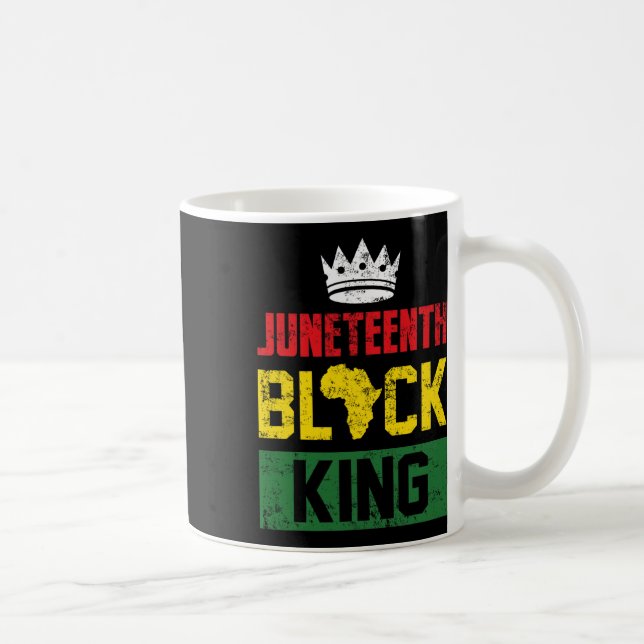 Caneca De Café Décima Junta de Black King Nutritional Facts Boys  (Direita)