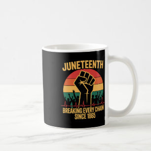Caneca De Café Décima Junta Quebrando Cada Cadeia Desde 1865 Vint