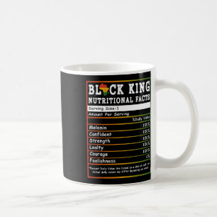 Caneca De Café Décima Junta Rei Negro Fatos Nutricionais Melanina
