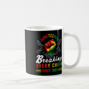 Caneca De Café Décima Sétima Camisas Homens Afro-Americanos Liber