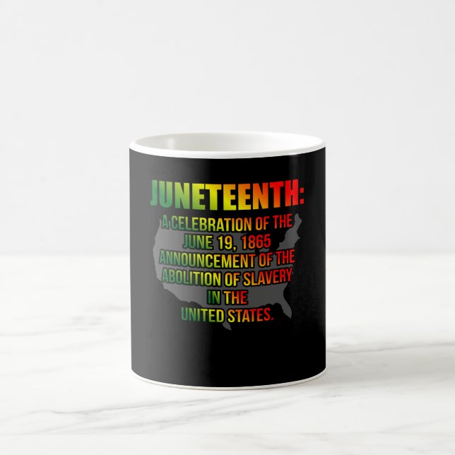 Caneca De Café Décima Sétima Celebração da História Negra America (Centro)