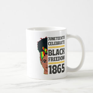 Caneca De Café Décima Sétima Celebração da Liberdade Negra 1865 C