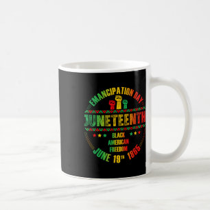 Caneca De Café Décima Sétima Edição Dia Negro 19 de junho de 1865