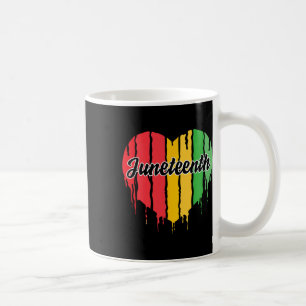 Caneca De Café Décima Sétima História Negra do Coração África Afr
