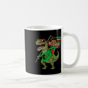 Caneca De Café Décima Sétima Rei Negro Andando T Rex Dino Engraça
