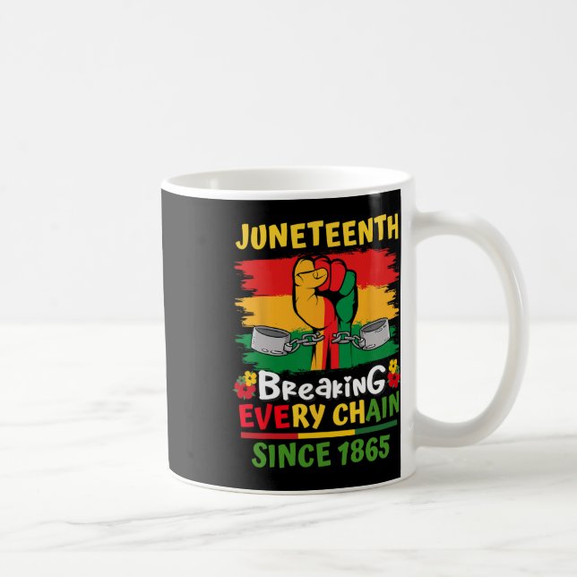 Caneca De Café Décimo Junto de História Negra Quebrando Todas as  (Direita)