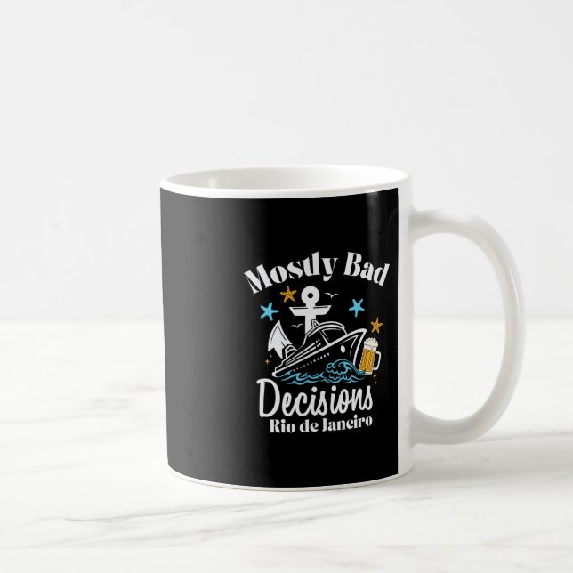 Caneca De Café Decisões Mostly D Rio De Janeiro Spring Break  (Direita)