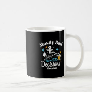 Caneca De Café Decisões Principalmente D Eslováquia Spring Break 