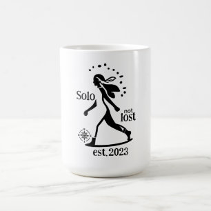 Caneca De Café Declaração do Viajante Solo Confidente