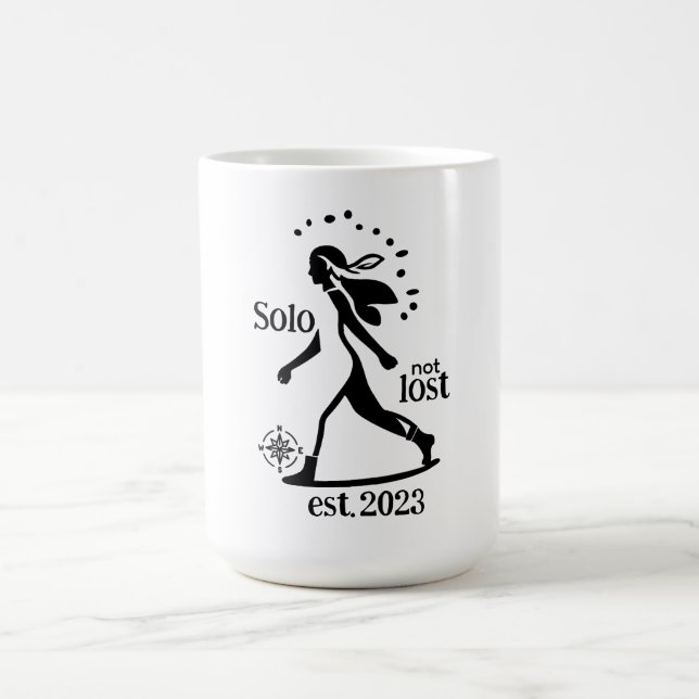 Caneca De Café Declaração do Viajante Solo Confidente  (Centro)