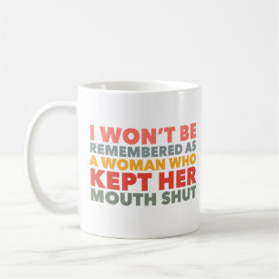 Caneca De Café Declaração Fale Sua Verdade