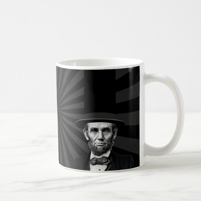 Caneca De Café Declaração Presidencial Abraham Lincoln (Direita)