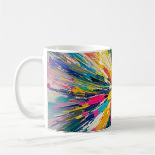 Caneca De Café Decor poster de de arte abstrato de parede, muito 