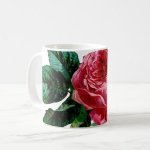 Caneca De Café Decoração bonito do rosa de cerimônia colorida