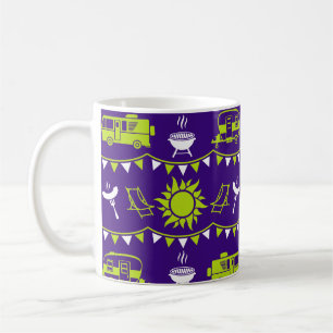 Caneca De Café Decoração de acampamento de Caravana