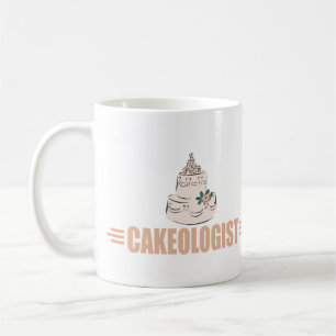 Caneca De Café Decoração de Bolo Humorístico