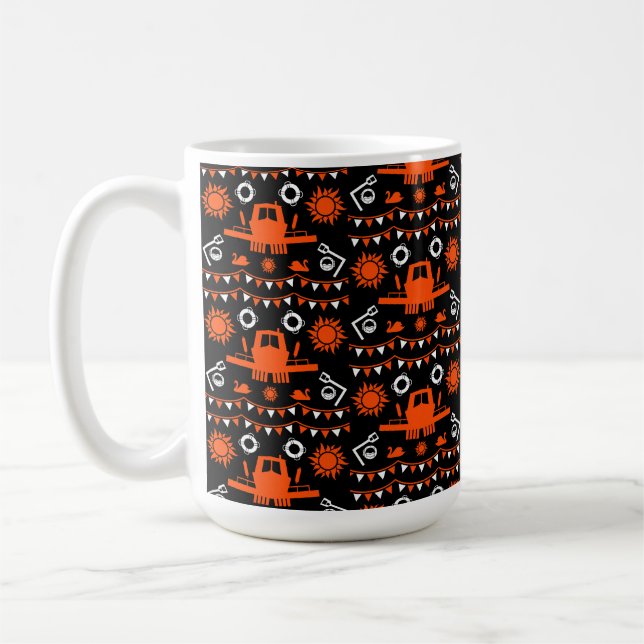 Caneca De Café Decoração e Presentes para Narrowboat (Esquerda)