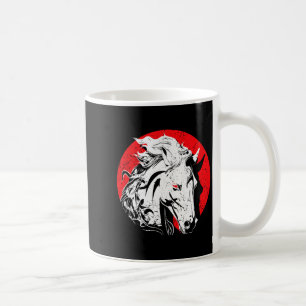 Caneca De Café Decorações do Cavalo do Zodíaco Chinês 2026 Ano do