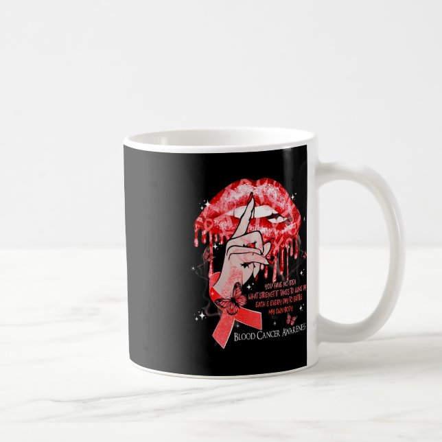 Caneca De Café Dedicação de Lábios Borboletas Mulheres Cancer de  (Direita)