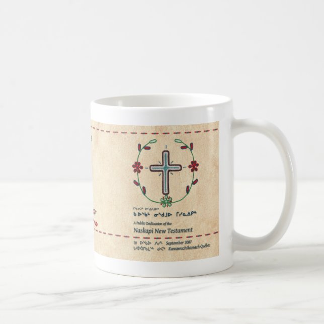Caneca De Café Dedicação Mug1 de Naskapi (Direita)
