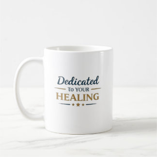 Caneca De Café Dedicado à Sua Cura Personalizada
