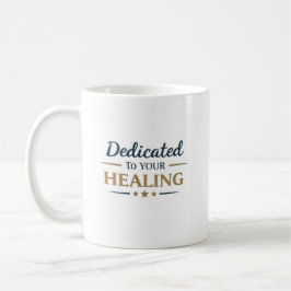 Caneca De Café Dedicated to Your Healing Personalized