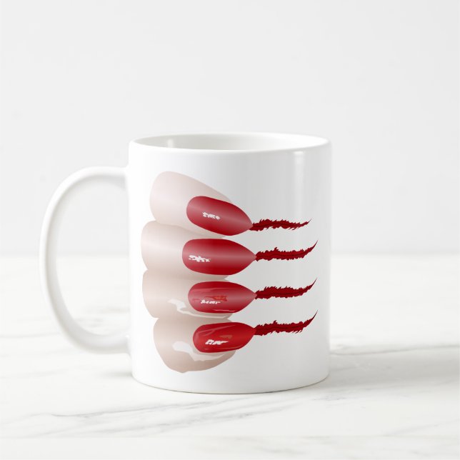 Caneca De Café Dedo de vampiro (Esquerda)
