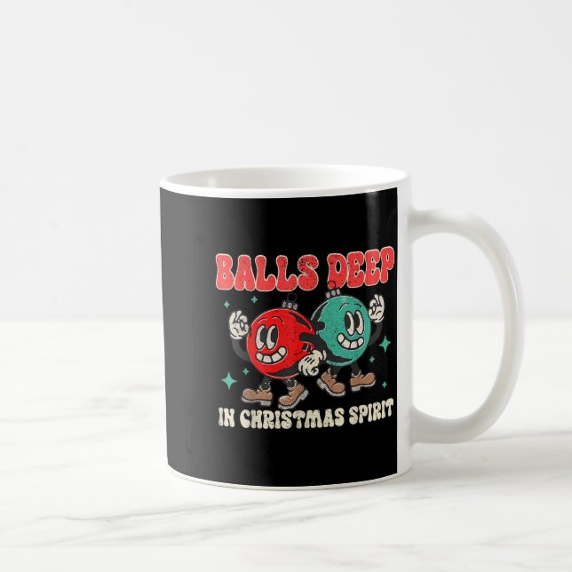 Caneca De Café Deep In Christmas Srit Christmas Humorous Festive  (Direita)