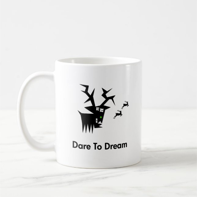 Caneca De Café Deer Atrevo a sonhar (Esquerda)