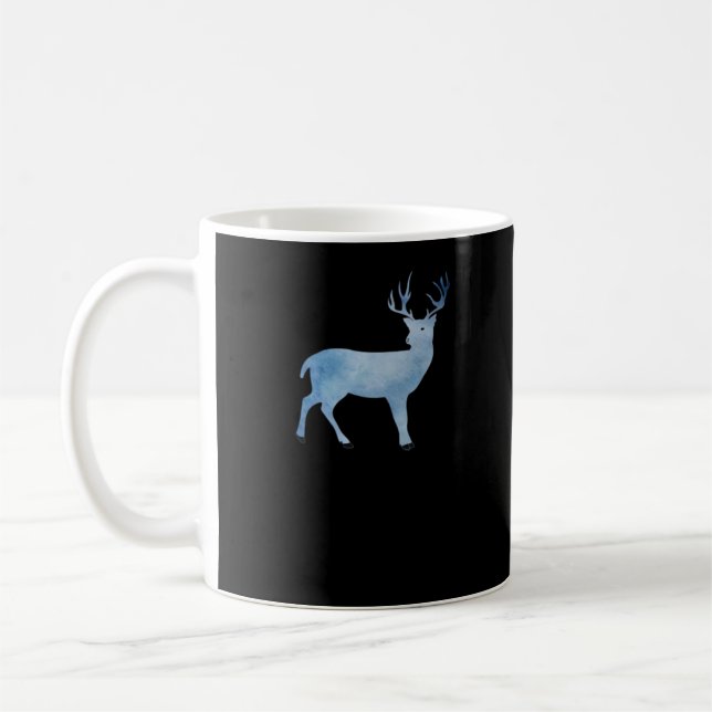 Caneca De Café Deer Modern Artistic Design (Esquerda)