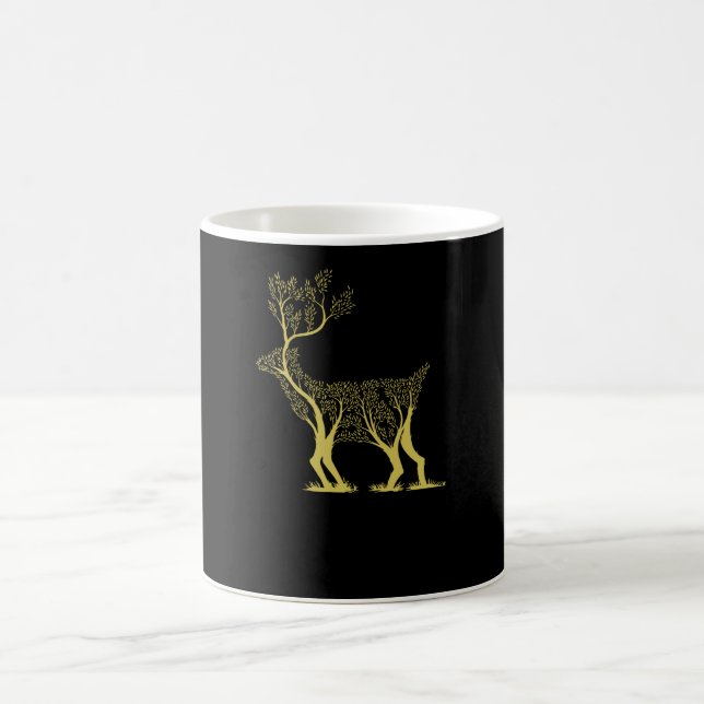 Caneca De Café Deer Tree (Centro)