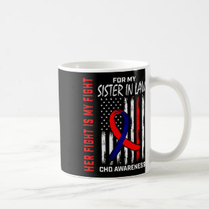 Caneca De Café Defeito Congênito do Coração Chd Irmã Conscientiza