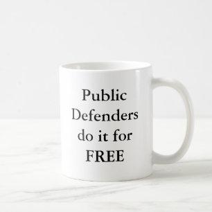 Caneca De Café Defendersdo público ele para LIVRE