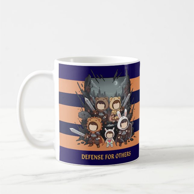 Caneca De Café Defense for Others - Little Guardians (Esquerda)