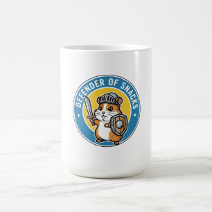 Caneca De Café Defensor do Hamster de Snacks