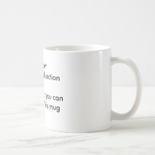 Caneca De Café Deficiência orgânica eréctil do apoio