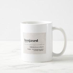 Caneca De Café Definição Banjaxy - Engraçado gíria irlandesa