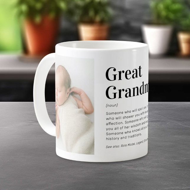 Caneca De Café Definição da Bisavó 2 Foto (Criador carregado)