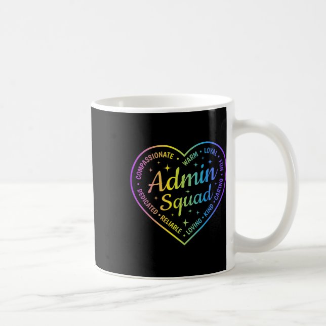 Caneca De Café Definição da Equipe de Administração Admin Crew In (Direita)