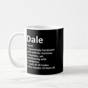 Caneca De Café Definição Dale Nome Personalizado Aniversário Dive