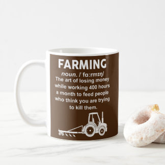 Caneca De Café Definição De Agricultura Para Agricultores Engraça
