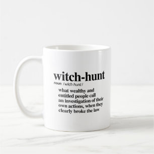 Caneca De Café Definição de Caça às Bruxas