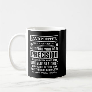 Caneca De Café Definição de Carpinteiro Engraçado