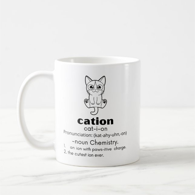 Caneca De Café Definição de catião (Esquerda)