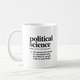Caneca De Café Definição de Ciência Política